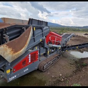 foto 25.7t sortyrowka 300t/h mobil Maximus 512S / RubbleMaster HS5000 M